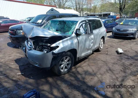 2013 Toyota Highlander Base Plus V6 из США, поврежденный, VIN 5TDZK3EH9DS101168